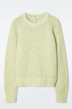 COS FLECKED MOHAIR-BLEND JUMPER-Women Tops | Sweaters & Cardigans
