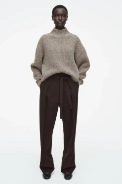 COS FLECKED TURTLENECK JUMPER-Women Sweaters & Cardigans