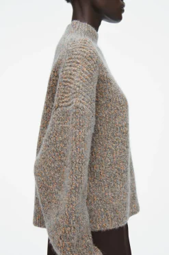 COS FLECKED TURTLENECK JUMPER-Women Sweaters & Cardigans