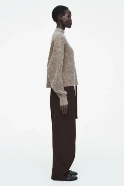 COS FLECKED TURTLENECK JUMPER-Women Sweaters & Cardigans