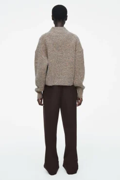 COS FLECKED TURTLENECK JUMPER-Women Sweaters & Cardigans