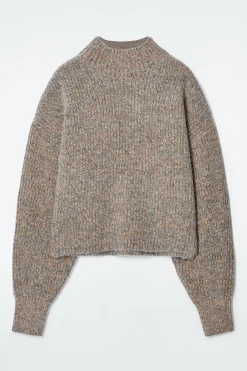 COS FLECKED TURTLENECK JUMPER-Women Sweaters & Cardigans