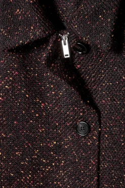 COS FLECKED WOOL-BLEND JACKET-Women Coats & Jackets