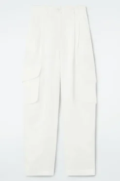 COS FLORAL JACQUARD UTILITY PANTS-Women Pants