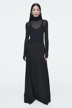 COS FLUID WIDE-LEG TROUSERS-Women Pants