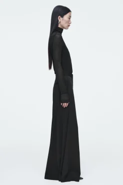 COS FLUID WIDE-LEG TROUSERS-Women Pants