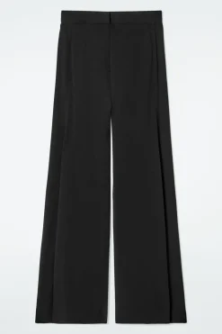 COS FLUID WIDE-LEG TROUSERS-Women Pants