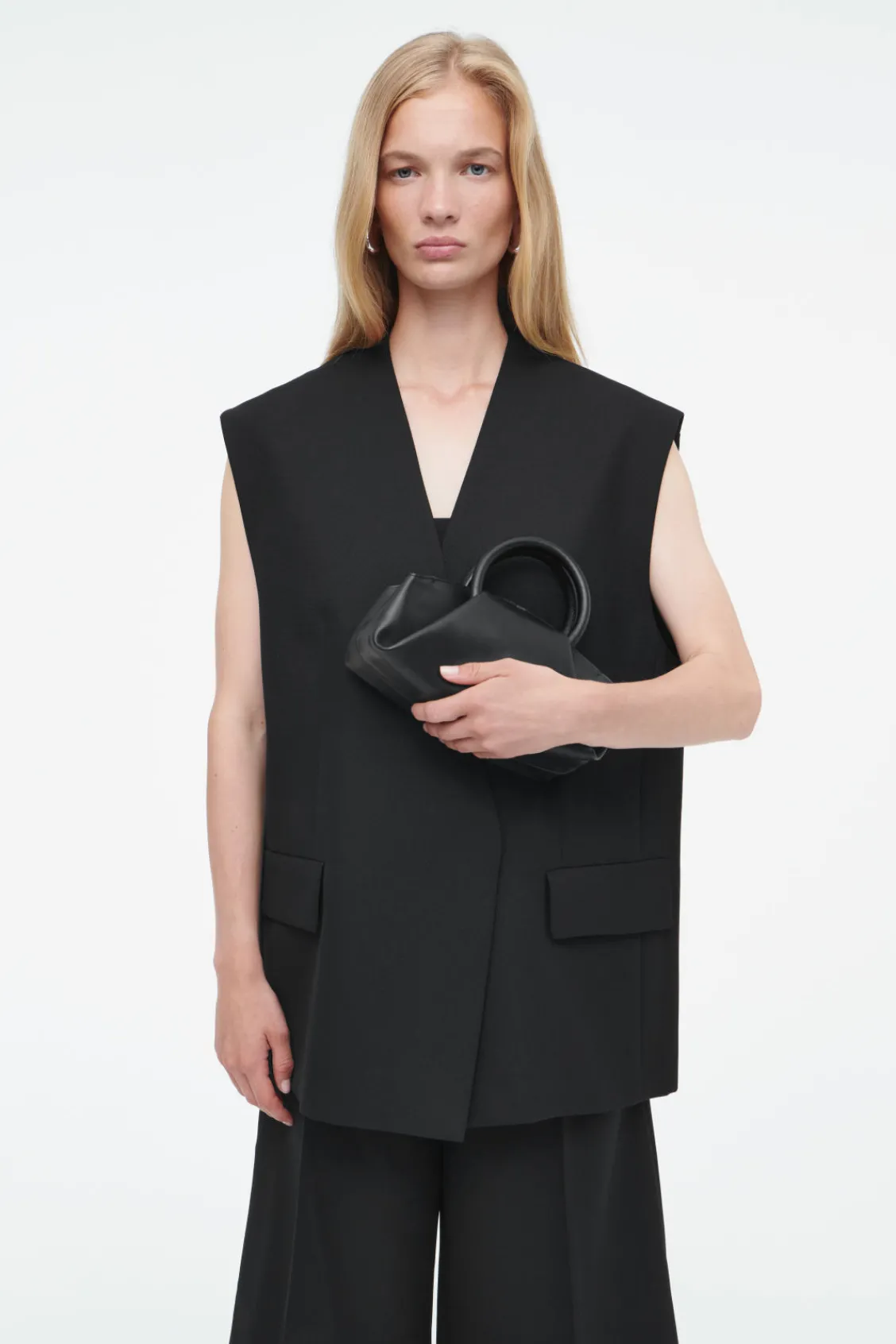 COS FOLD MICRO TOTE - LEATHER-Women Bags