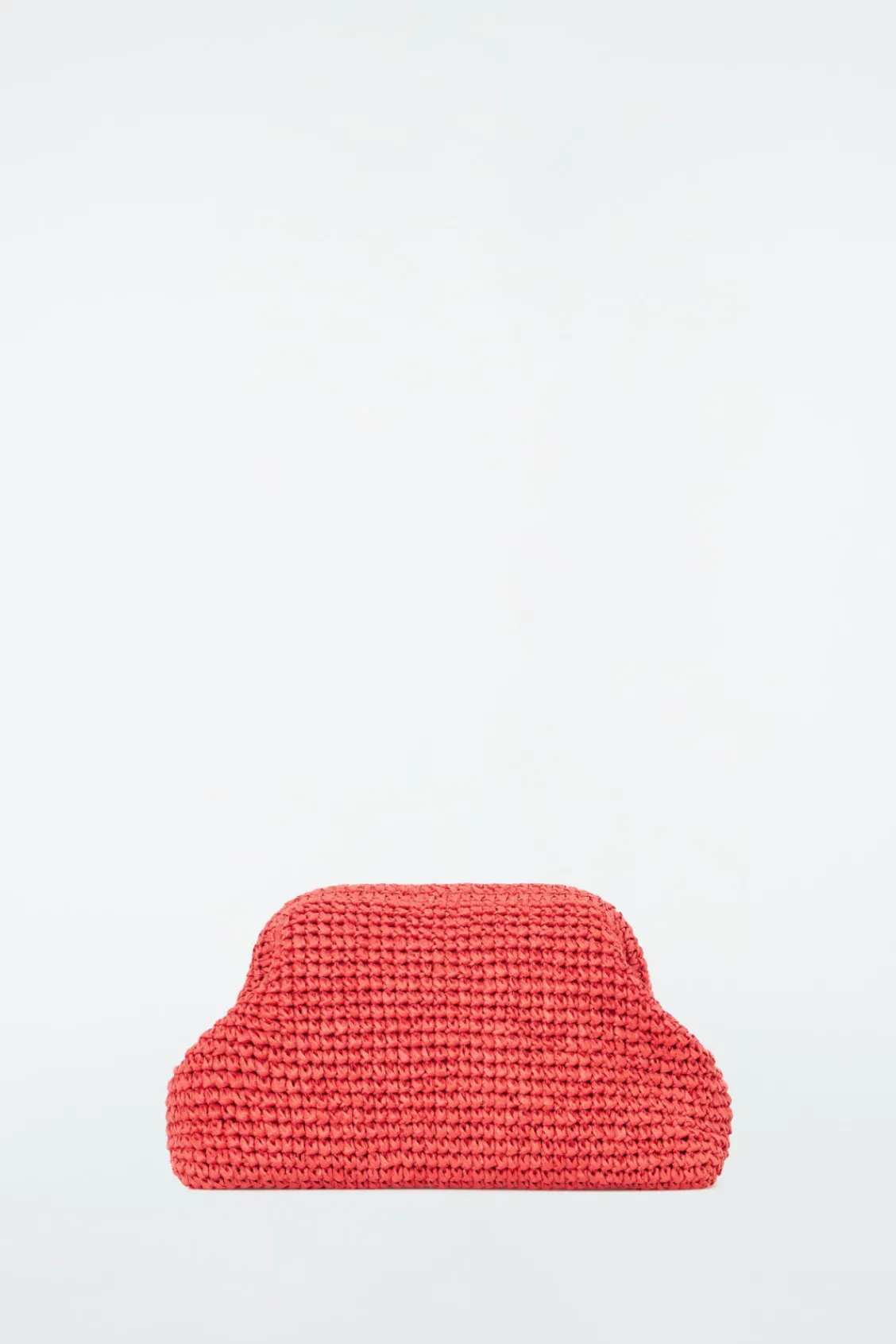 COS FRAMED CLUTCH - RAFFIA-Women Bags