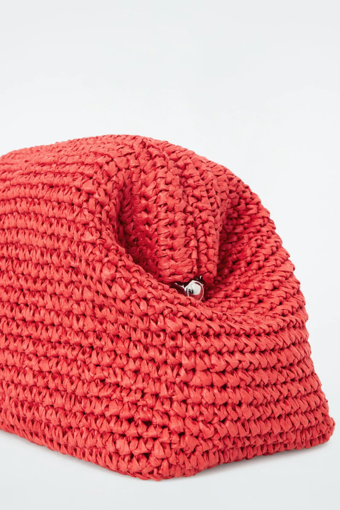 COS FRAMED CLUTCH - RAFFIA-Women Bags
