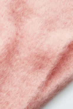 COS FRINGED BRUSHED-MOHAIR SCARF-Women Hats & Scarves