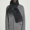 COS FRINGED MOHAIR SCARF- Hats & Scarves