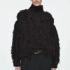 COS FRINGED WOOL SWEATER-Women Sweaters & Cardigans