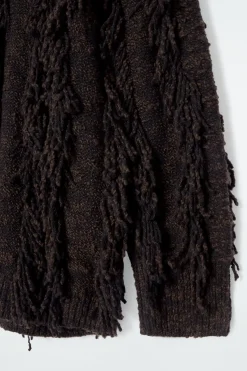 COS FRINGED WOOL SWEATER-Women Sweaters & Cardigans