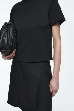 COS FRONT-PLEAT MINI SKIRT-Women Skirts