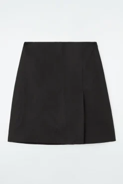 COS FRONT-PLEAT MINI SKIRT-Women Skirts