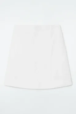 COS FRONT-PLEAT MINI SKIRT-Women Skirts