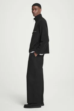 COS HALF-ZIP SHERPA FLEECE SWEATER- Sweatshirts & Hoodies