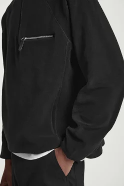 COS HALF-ZIP SHERPA FLEECE SWEATER- Sweatshirts & Hoodies