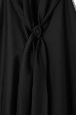 COS HALTERNECK A-LINE MAXI DRESS-Women Dresses & Jumpsuits