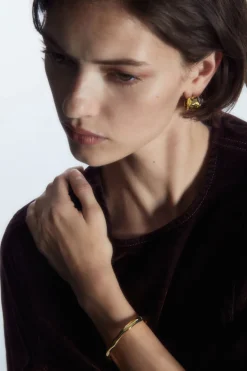 COS HAMMERED BANGLE-Women Jewelry