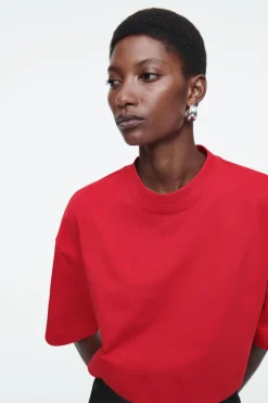 COS HIGH LINE RELAXED T-SHIRT-Women T-Shirts | Tops