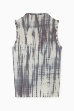 COS HIGH-NECK TANK TOP-Women T-Shirts | Tops