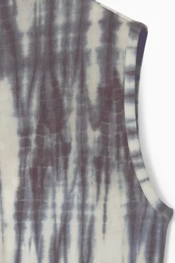 COS HIGH-NECK TANK TOP-Women T-Shirts | Tops