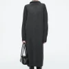 COS HOODED MERINO WOOL MAXI DRESS-Women Dresses & Jumpsuits | Sweaters & Cardigans