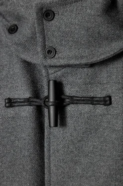 COS HOODED WOOL DUFFLE COAT- Coats & Jackets