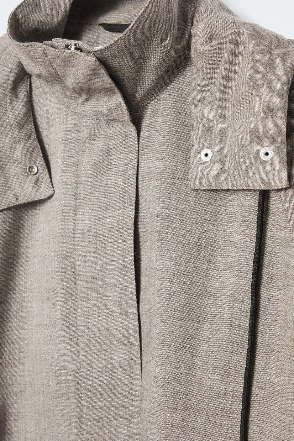 COS HOODED WOOL UTILITY JACKET-Women Coats & Jackets
