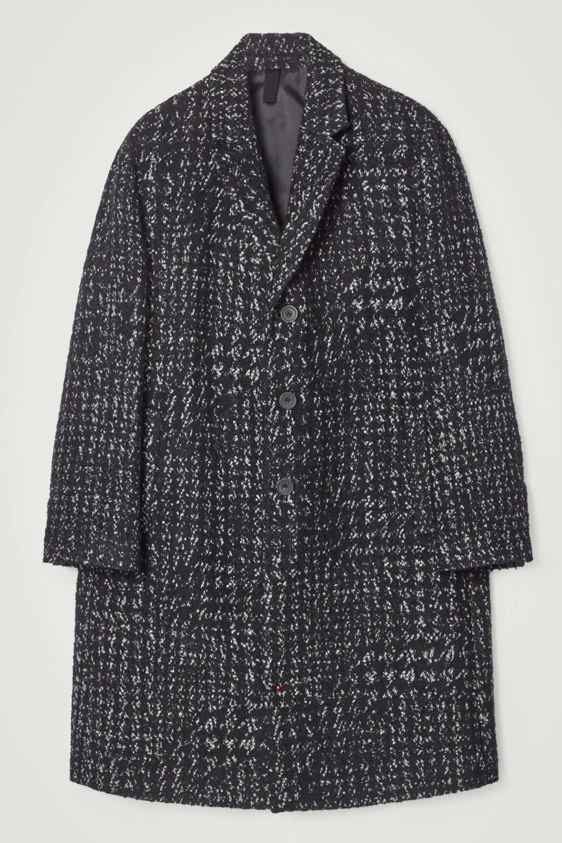 COS HOUNDSTOOTH BOUCLÉ OVERCOAT- Coats & Jackets