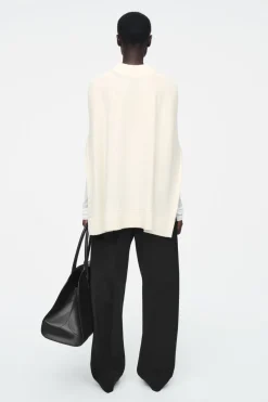 COS HYBRID WOOL CAPE SWEATER-Women Capes & Hybrids | Sweaters & Cardigans