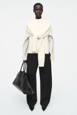 COS HYBRID WOOL CAPE SWEATER-Women Capes & Hybrids | Sweaters & Cardigans