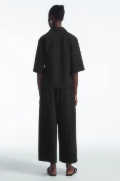 COS JERSEY POLO SHIRT-Women Shirts & Blouses | T-Shirts