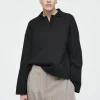 COS JERSEY RUGBY SHIRT-Women Shirts & Blouses | Tops