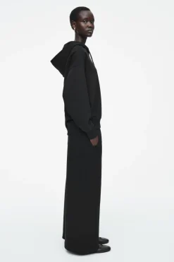 COS JERSEY WIDE-LEG JOGGERS-Women Pants