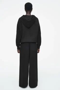 COS JERSEY WIDE-LEG JOGGERS-Women Pants