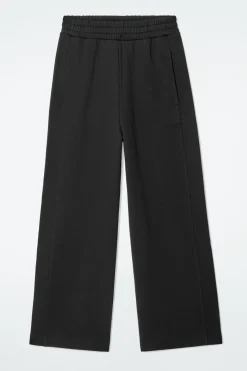 COS JERSEY WIDE-LEG JOGGERS-Women Pants