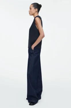 COS KNITTED CASHMERE-BLEND TANK-Women Tops | Cashmere