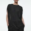 COS KNITTED CIRCLE-CUT T-SHIRT-Women T-Shirts | Tops