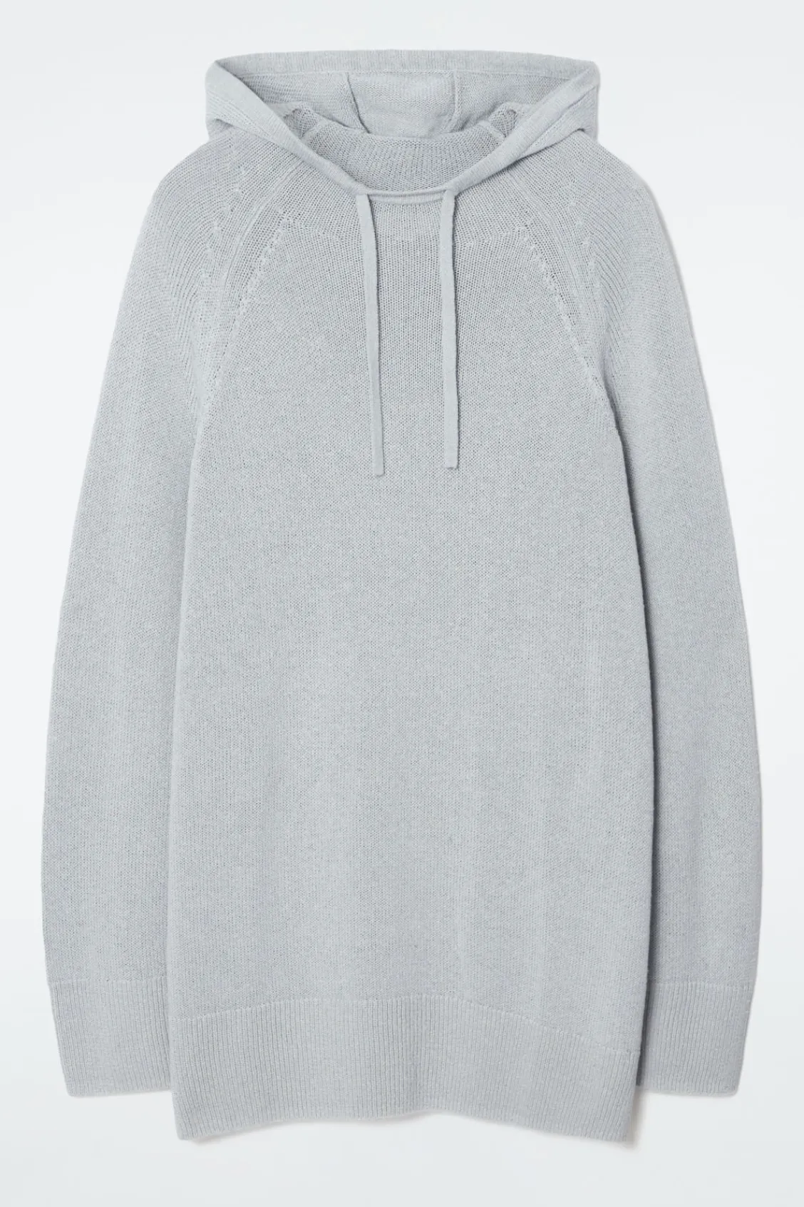 COS KNITTED LINEN-BLEND HOODIE-Women Tops | Sweaters & Cardigans