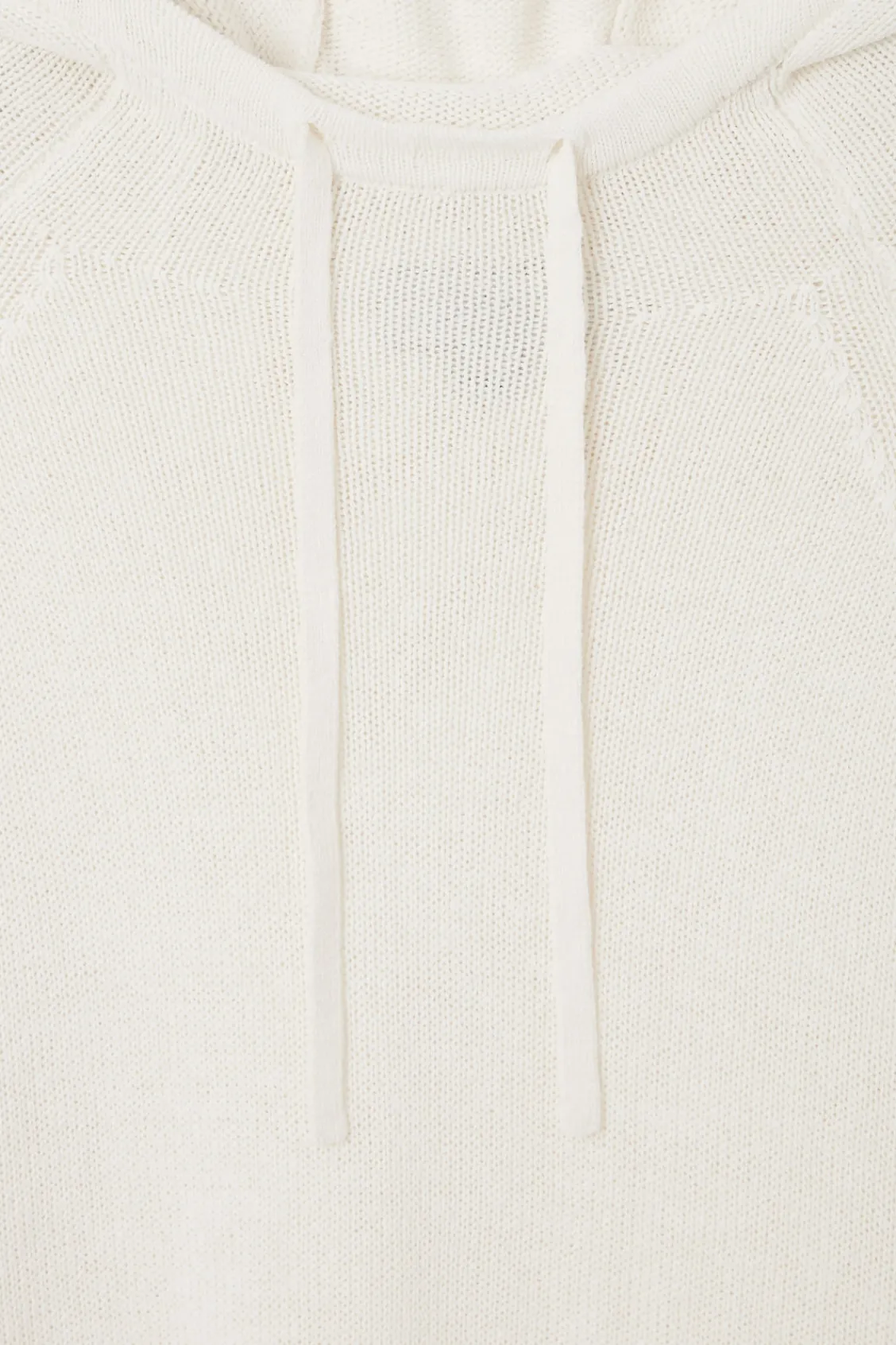 COS KNITTED LINEN-BLEND HOODIE-Women Tops | Sweaters & Cardigans