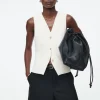 COS KNITTED VEST-Women Tops | Sweaters & Cardigans