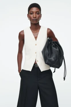 COS KNITTED VEST-Women Tops | Sweaters & Cardigans