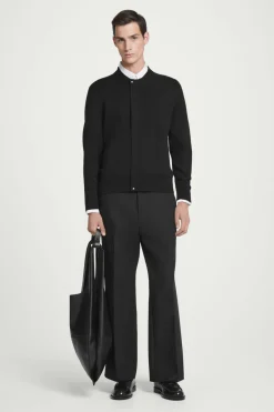 COS KNITTED WOOL BOMBER JACKET- Sweaters & Cardigans | Coats & Jackets