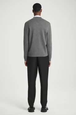 COS KNITTED WOOL BOMBER JACKET- Sweaters & Cardigans | Coats & Jackets