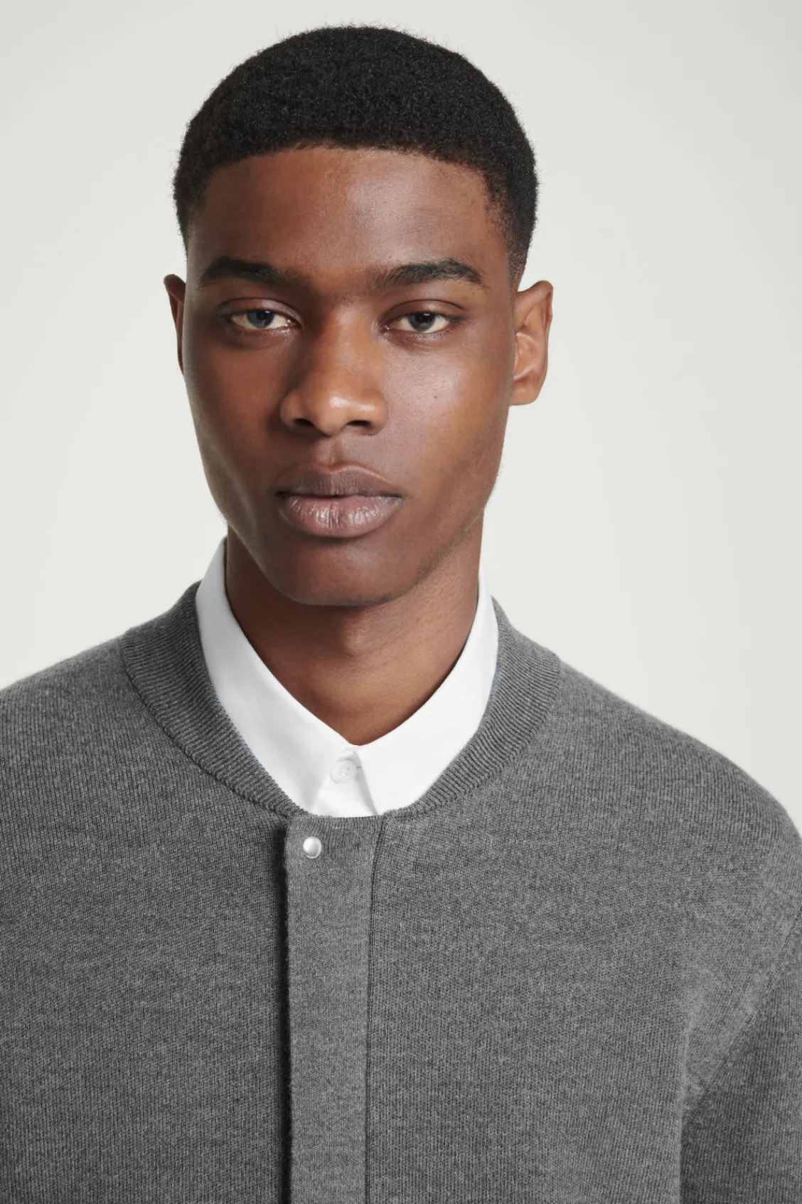 COS KNITTED WOOL BOMBER JACKET- Sweaters & Cardigans | Coats & Jackets