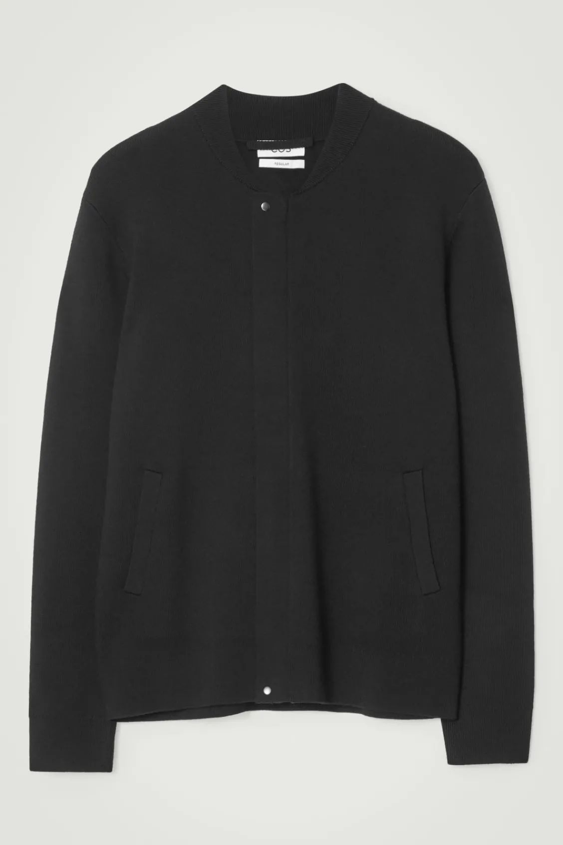 COS KNITTED WOOL BOMBER JACKET- Sweaters & Cardigans | Coats & Jackets