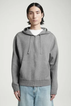COS KNITTED ZIP-UP HOODIE- Sweatshirts & Hoodies | Sweaters & Cardigans